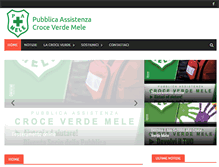 Tablet Screenshot of croceverdemele.it